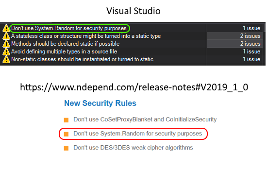 Image showing the introduction of a new security rule